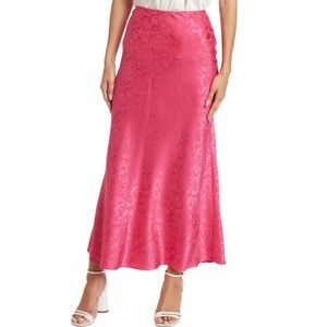 Ronny Kobo Mae Floral Maxi Skirt NWT